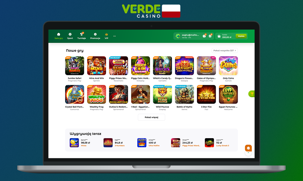 Aby otrzymać bonus Verde Casino, należy spełnić określone warunki obrotu