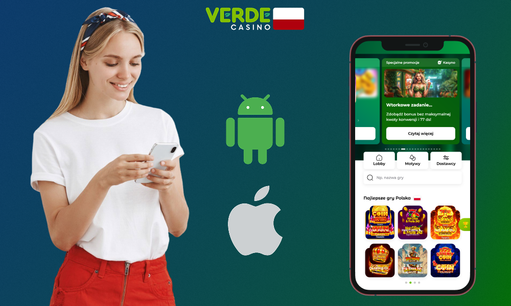 Mobilna wersja Verde Casino jest świetna dla wszystkich, którzy chcą grać w podróży